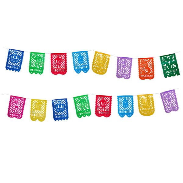 Tira 1/4 de hoja de plástico "La Lotería"