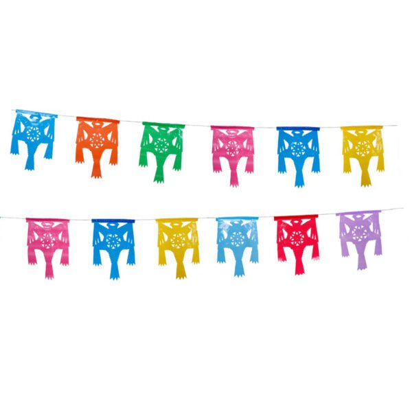 Tira 1/4 de plástico en forma de piñata